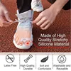 2pcs=1pair Silicone Two Hole Toe Separator Gel Foot Finger Protector Bunion Orthopedic Hallux Valgus Guard Straightener Pedicure 4