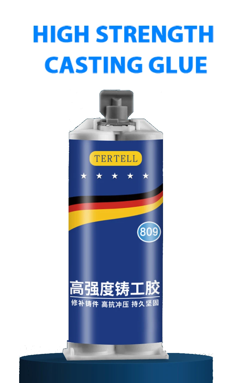 Tertell Fonderia Colla Ab Colla Acciaio Inossidabile Raccordi Metallici Saldatura Impermeabile Plugging Metallo Ghisa Colla Colla Forte 50/100G