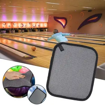 Asciugamano per la pulizia della palla da bowling, super assorbente, antiscivolo, in materiale ecologico, per uso ricreativo nel bowling