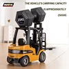 Huina 677 1:10 Remote Control Forklift  8-channel Excavator Semi-Alloy Version  Large Remote Control Engineering Car Toy 4