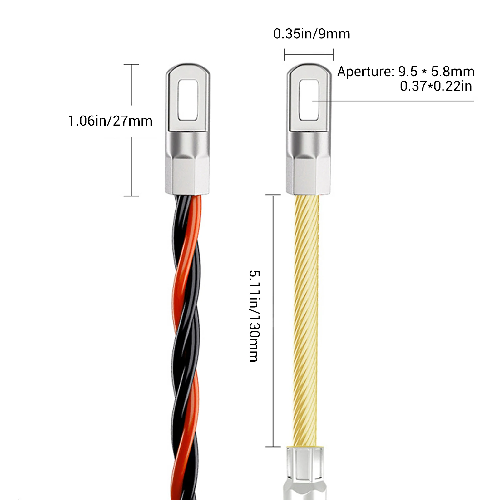 Cable Puller Universal Wire Threading Device 9/13.5/18/22.5/27M Spring High Elasticity Rope Pulling Device Electrician Wire Lead
