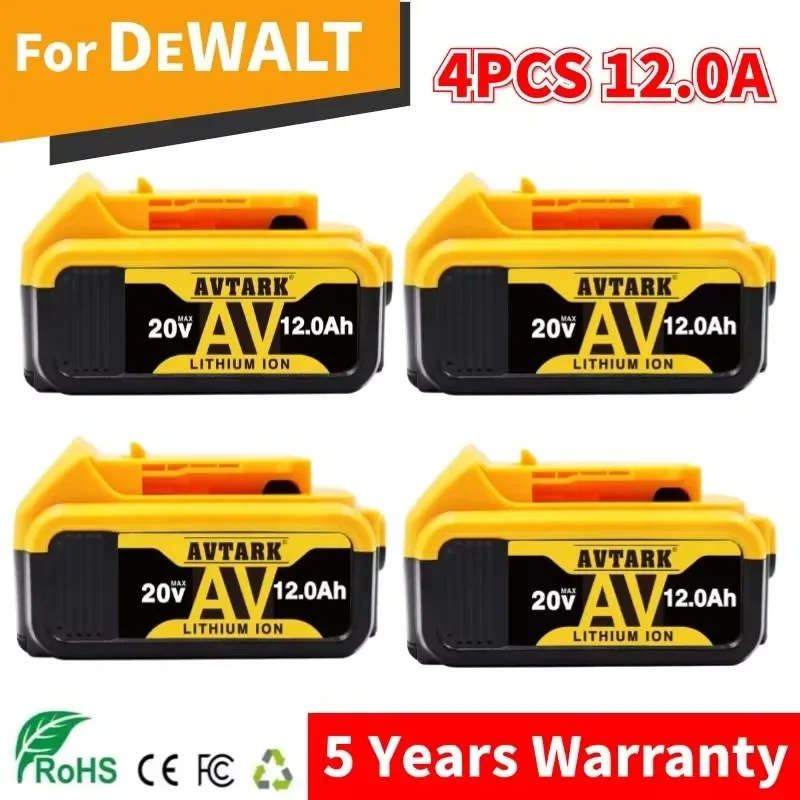 DCB18020VRechargeableBatteryforDeWalt18VpowertoolsDCF887