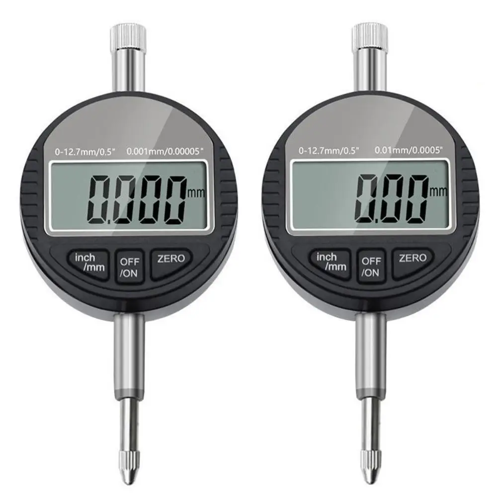 Waterproof Precision Digital Dial Indicator Gauge - 0-12.7mm Measurement Range