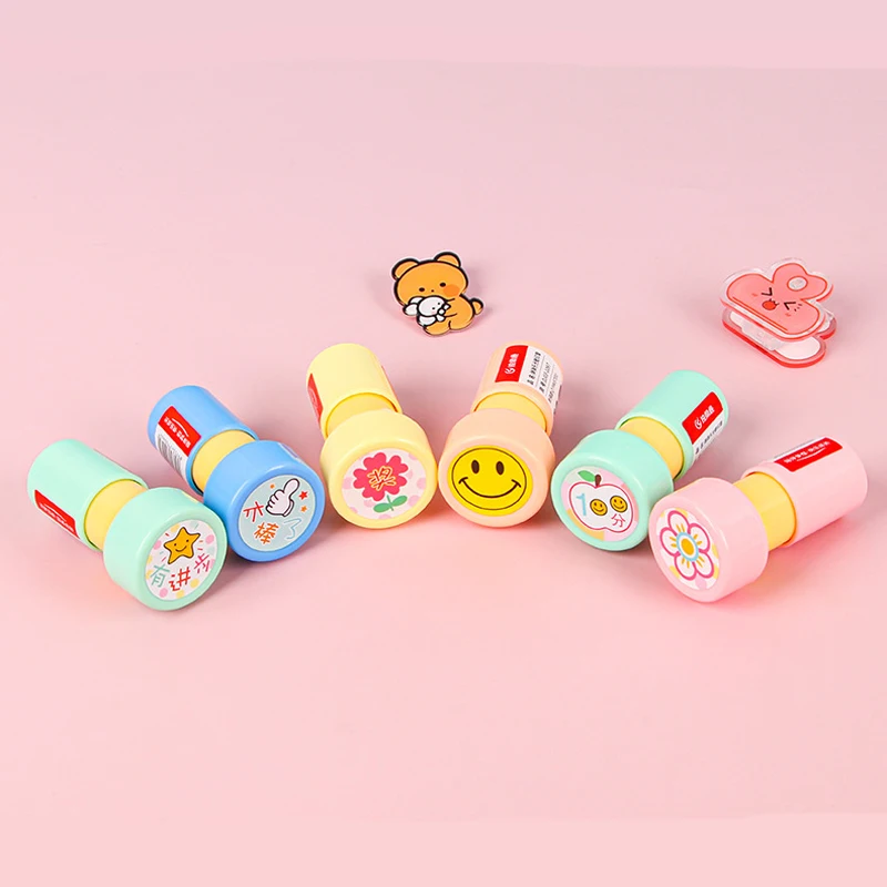 Children Reward Stamp Kindergarten Teachers Encourage Student Praise Album Decoration