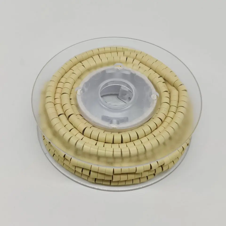 실리콘 사이즈 4.0*2.0*2.7mm 미리 장착된 알루미늄 링 헤어 익스텐션 도구용 마이크로 링크 1000개/롤
