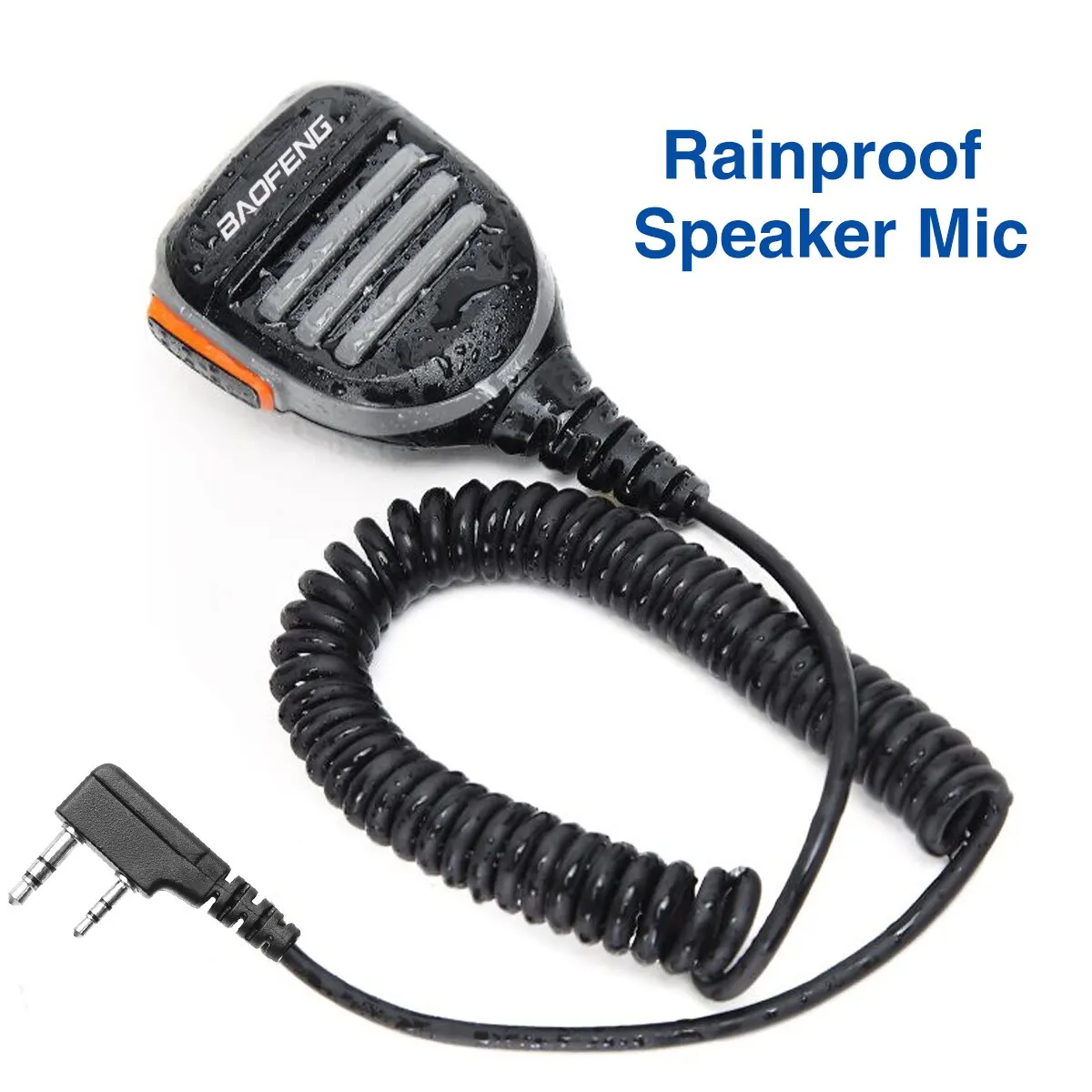 Baofeng UV K5 Microphone Speaker MIC walkie talkie microphone For Baofeng UV 5R 82 888S 21 17 GPS 13 16 18 S9 Quansheng K5 5R Plus Walkie Talkie
