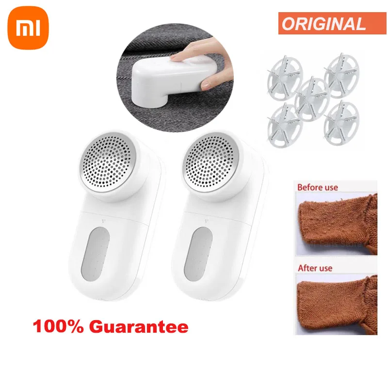 Electric Lint Trimmer Xiaomi Mijia Portable Hair Ball Trimmer Sweater Remover Motor 5-leaf Cyclone Floating Cutter Head
