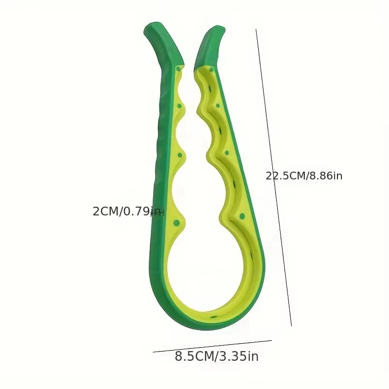 4 in 1, 1개 논슬립 그립 다용도 캔 오프너 맥주병 및 가정용 주방용