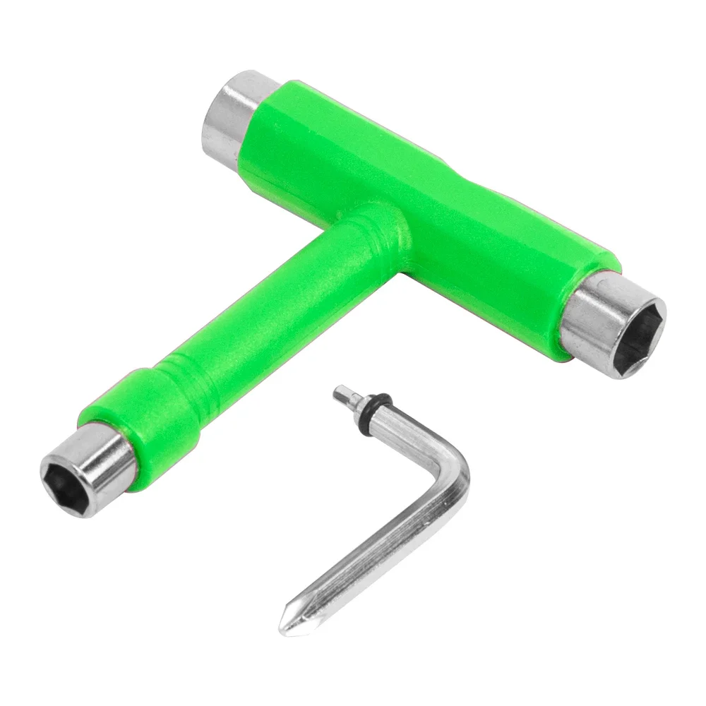 T-Type Skateboard Wrench Tool Ratchet Socket Mini T Wrench Hand Professional Tool Multifunctional for Skateboard Accessories