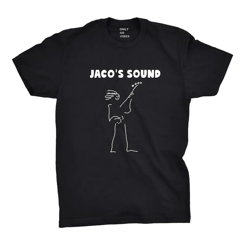 

Jaco Pastorius Bass Guitar Jazz Shirt