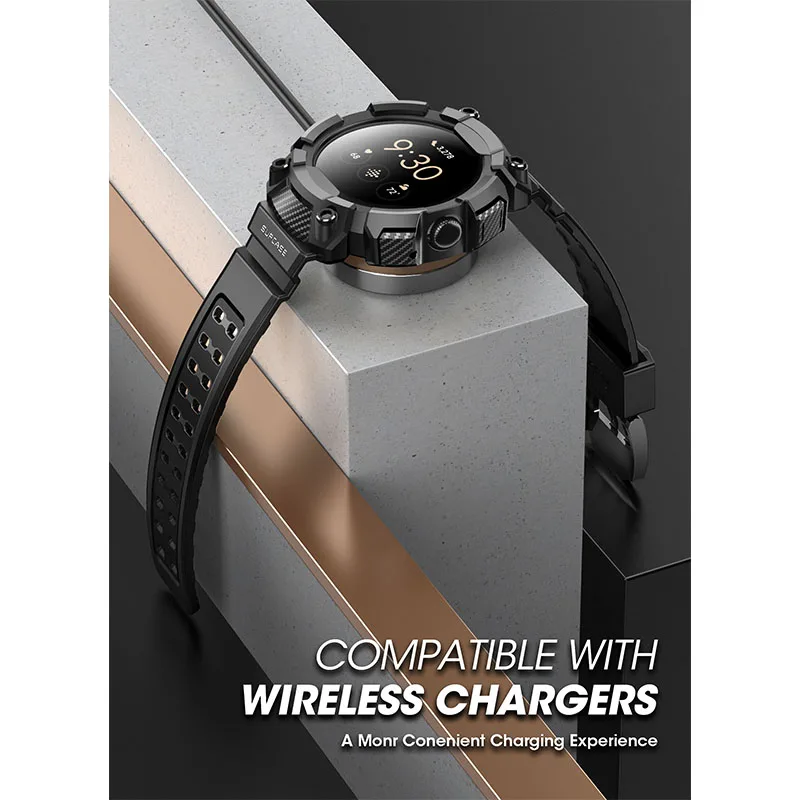 Фото SUPCASE Для Google Pixel Watch (2022)/Pixel Watch 2 (2023) Чехол 41 мм UB Pro Прочный защитный чехол для часов с ремешком №3
