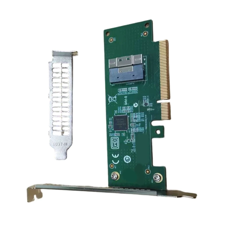 PCIe4.0 to SFF-8654 Host Adapter Motherboards PCIE Adapter Controller
