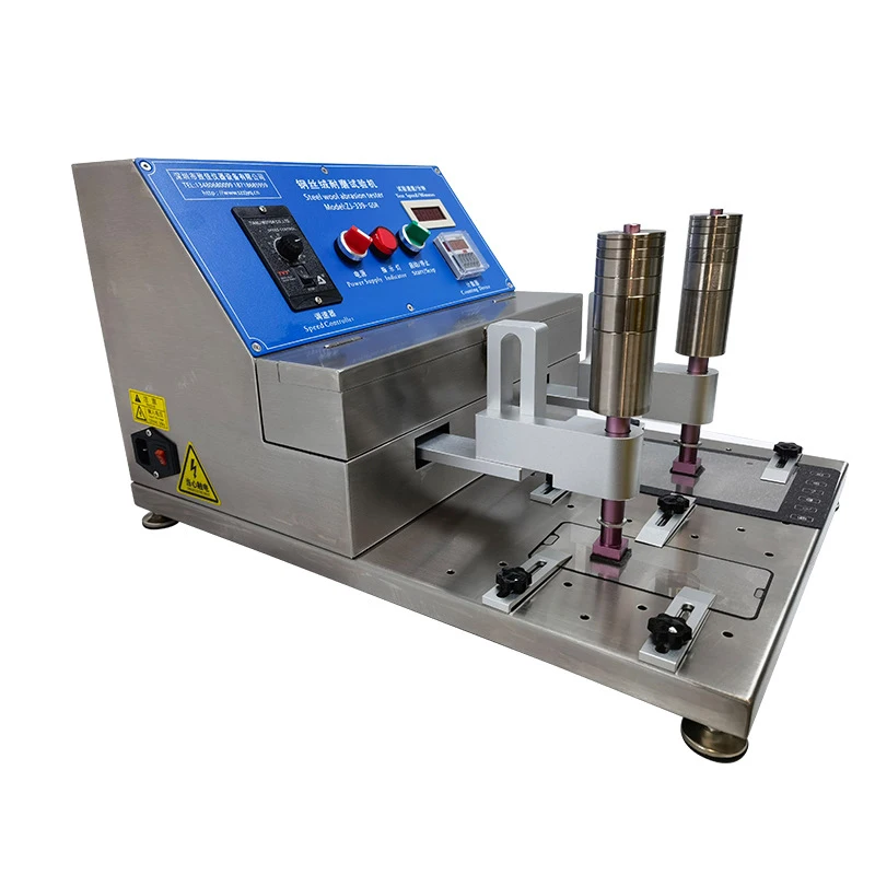 Abrasion Tester Surface Wear-resistance Film Friction Machine  Alcohol/Rubber/Steel Wool 3in1 Paint Film Abrasion Meter ZJ-339-GS