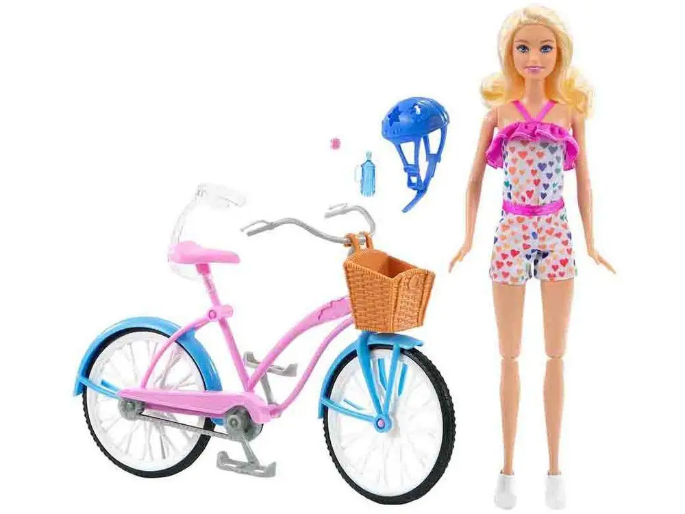 Boneca Barbie Passeio de Bicicleta com Acessórios 2