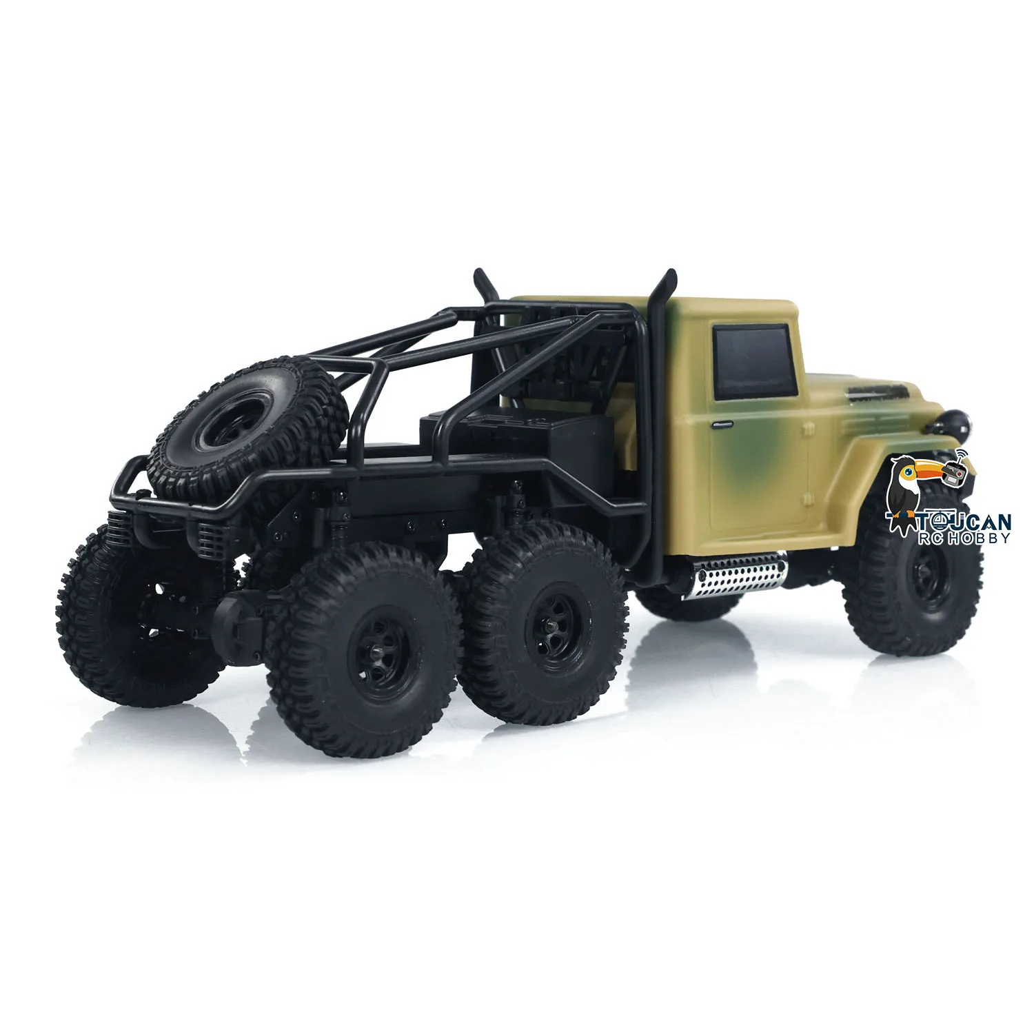 Hobby Plus 6x6 1/18 RC Off-road Vehicles Remote Control Climbing Crawler Cars Model with Motor Servo ESC Light System TH24019 6