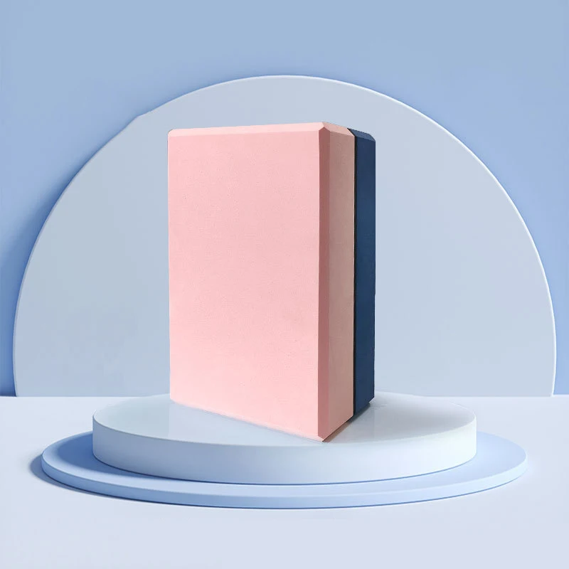 120G Dual Color Sport Yoga Block Eva Yoga Brick Exercise Home Exercise Stretching Workout Training