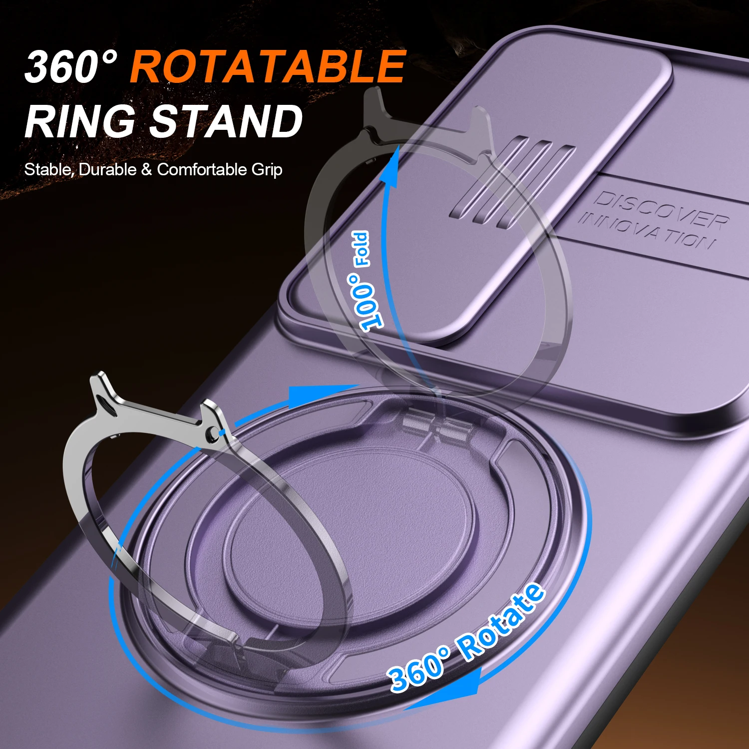 Sliding Camera Cover for Vivo Smartphones - Protective Mobile Phone Case