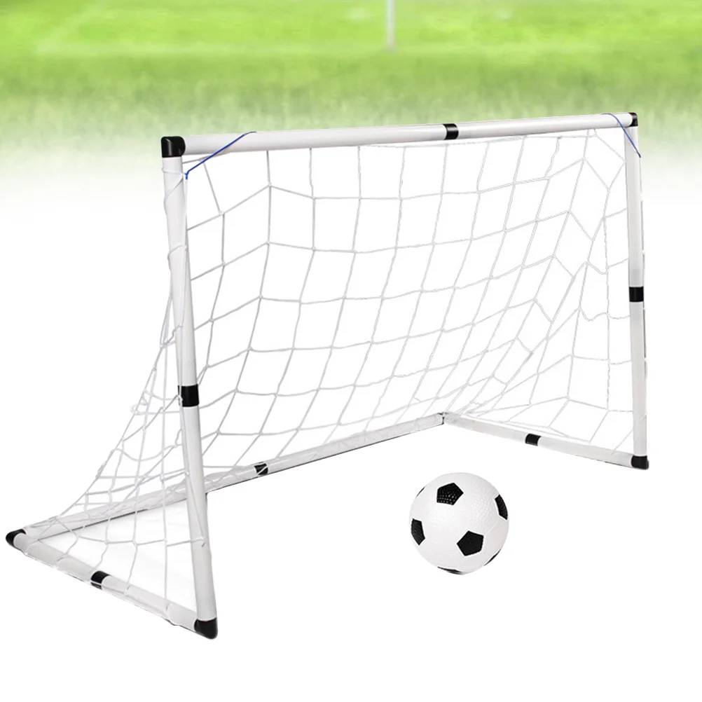 

Soccer Net Training Football Mini Kids Door Toys Outdoor Toy Goal Outdoors Game Outside Indoor Playset Suit Ball Set Collapsible