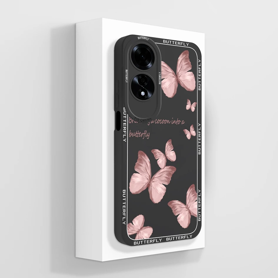 Fashionable Coloured Drawing Phone Case - Soft Silicone Anti-Drop Protective Shell
