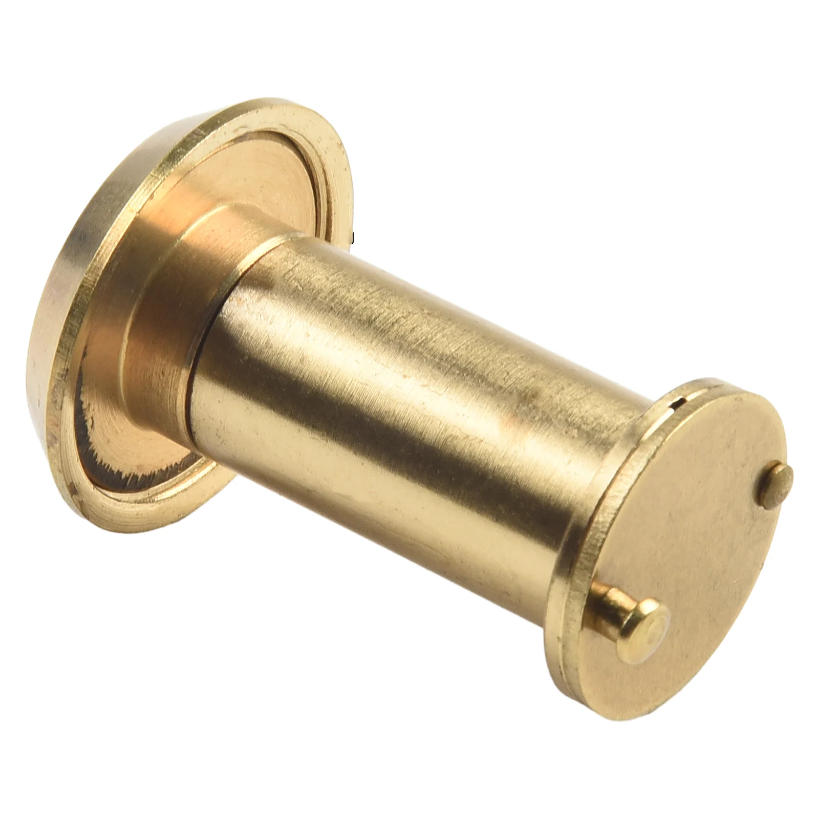 

Door Viewer Door Peephole Viewer 200 Degree Viewing Angle 59x30mm Adjustable Threaded Tube Easy Installation Metal Household