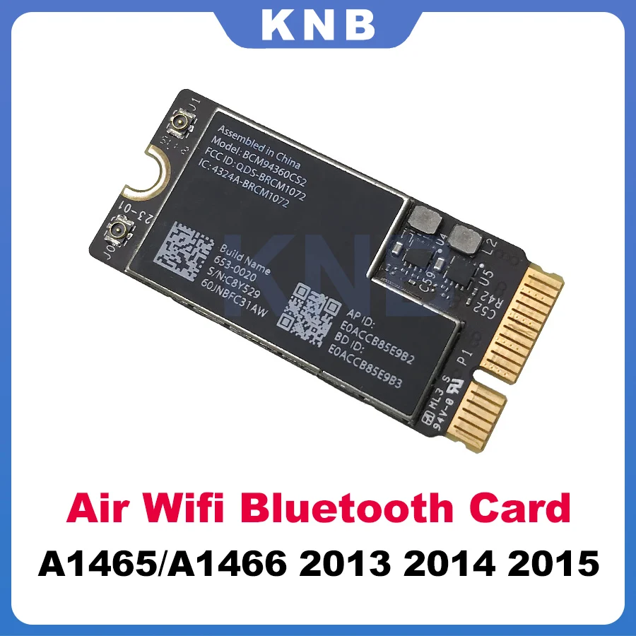 Original Bluetooth Wireless Wifi Airport Card BCM94360CS2 For Macbook Air 11" A1465 13" A1466 2013 2014 2015 2017 | Компьютеры и