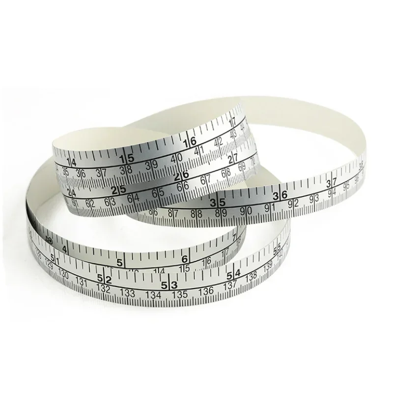 Self Adhesive Metric Measure Tape Vinyl Ruler For Sewing Machine Sticker