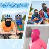 Caps Cycling Balaclava Full Face Ski Cover Bicycle Hat Windproof Breathable Anti-UV Motocross Motorcycle Helmet Liner Hats 6