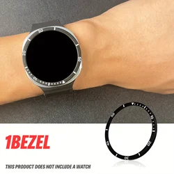 Stylish & Elegant Metal Bezel with Time Markers - Galaxy Watch 8 40mm (Black)