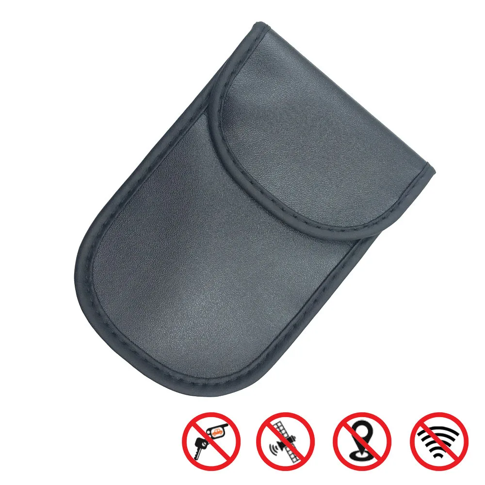

Car Key Signal Blocker Case Faraday Cage Fob Pouch Keyless RFID Blocking Bag Good Thermal Conductivity