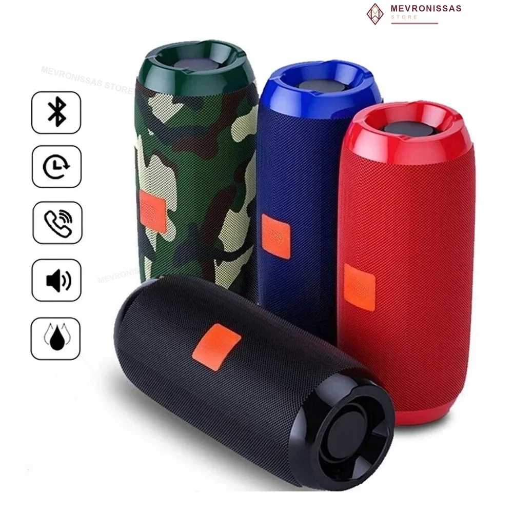 Haut-parleur Bluetooth portable sans fil, boîte de son musicale, Bluetooth pour subwoofer, radio FM, acoustique mains libres HiFi 1