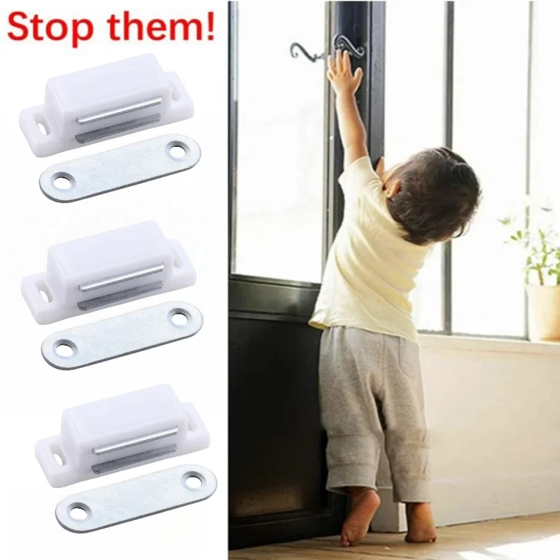 Convenient magnetic lock toy cabinet magnetic lock, suitable for children's toy cabinets miscellaneous cabinets display