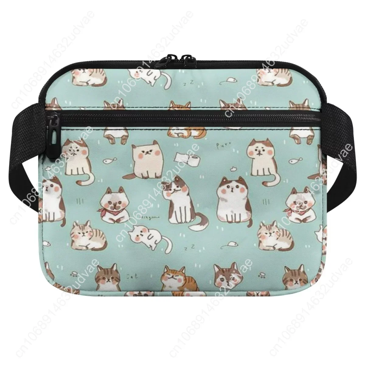 Drop Ship Organizer Pouch for Stethoscopes Bandage Scissor Cute Cartoon Cat Design Casual Nurse Fanny Pack Medical Tool Holder