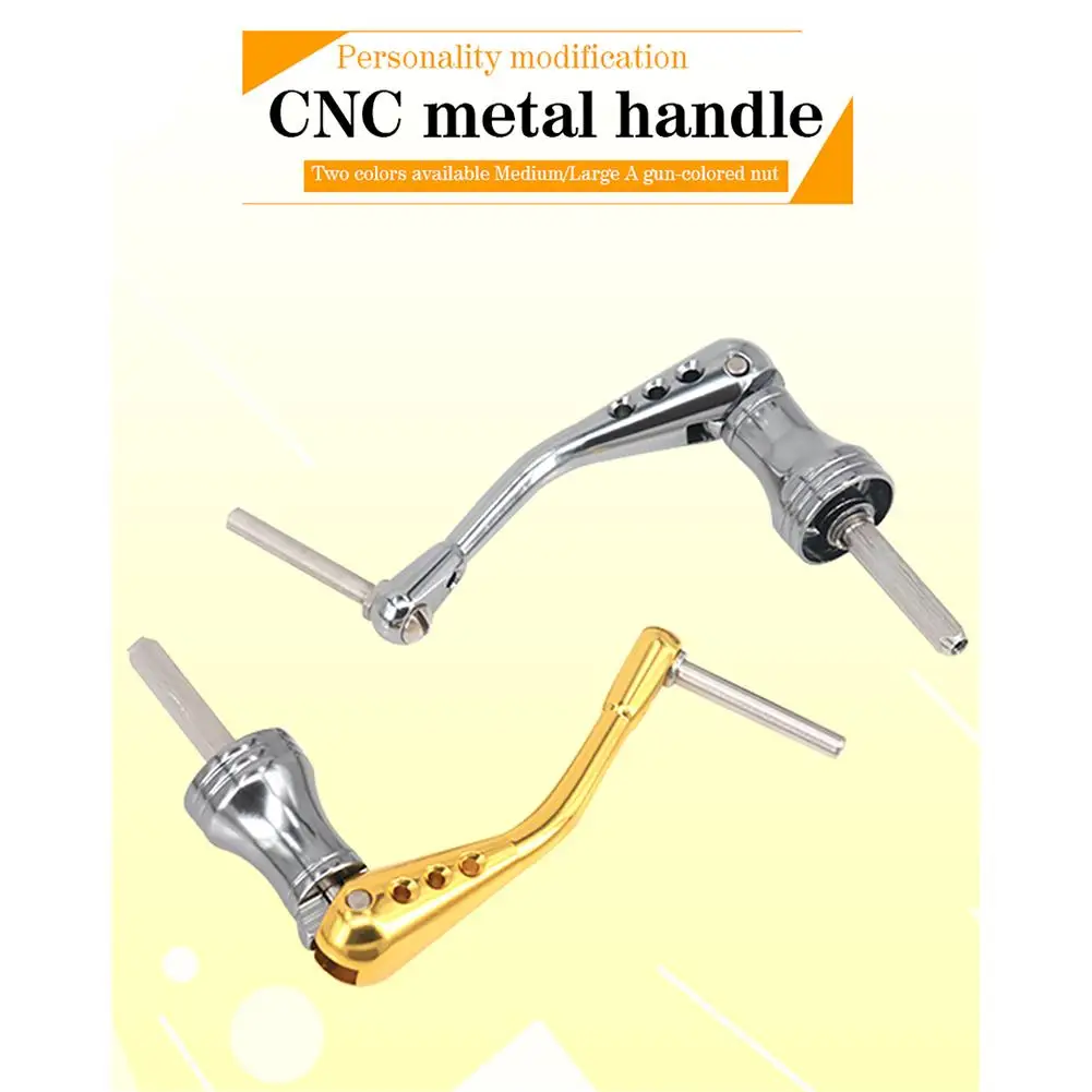 

Fishing Reel Handle Rocker Arm Seawater-proof 4-angle shaft Stainless Steel CNC Replacement Parts For S Brand Fishing Reels