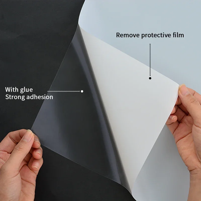 Furniture Protective Stickers Matte Transparent Protective Slate Furniture Film Anti-scratch Waterproof Oil-proof Solid Wood Desktop Glass Glossy Sticker DIY Wall Protective Film