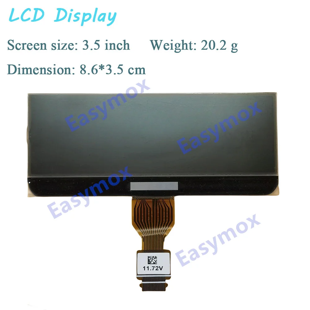 FPC-VLU2317_P-01 3.5 Inch TFT LCD Display Screen For Motorbike Motorcycle Cluster Dashboard Repair