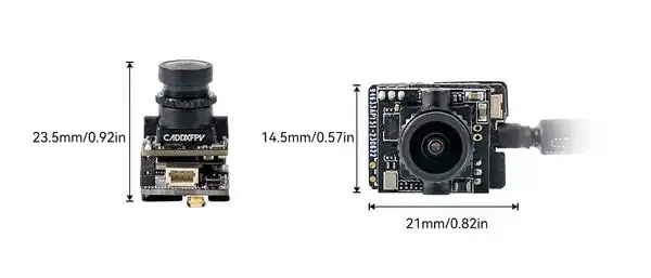 Caméra modulaire C04 pour Cetus X FPV drone - 1200TVL 160°
