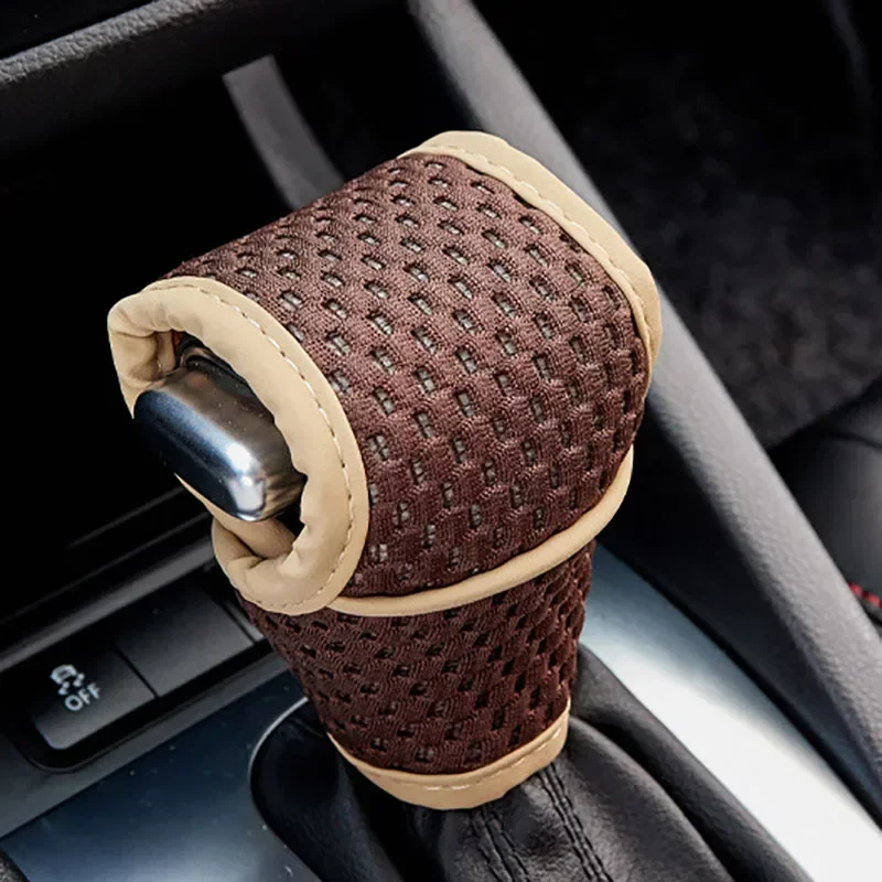 Car Shift Knob Cover Gear Shift Non Slip Grip Handle Protective Covers Universal Automatic Car Interior Accessories,gear shift knob cover,gear shift cover,shift lever knob cover,shift knob cover