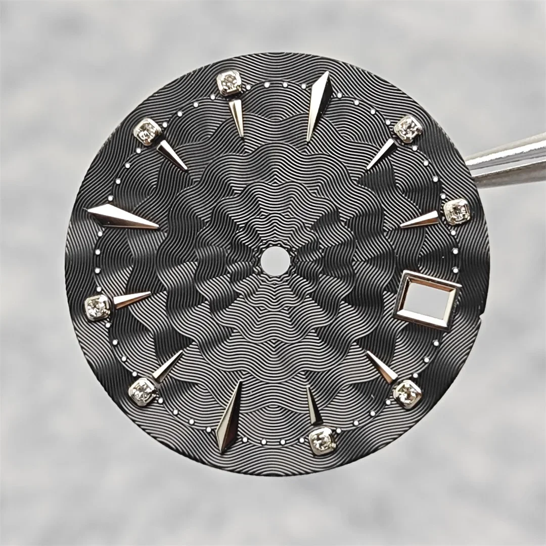 Elegant Women's Steel Watch Case with Bubble Crystal