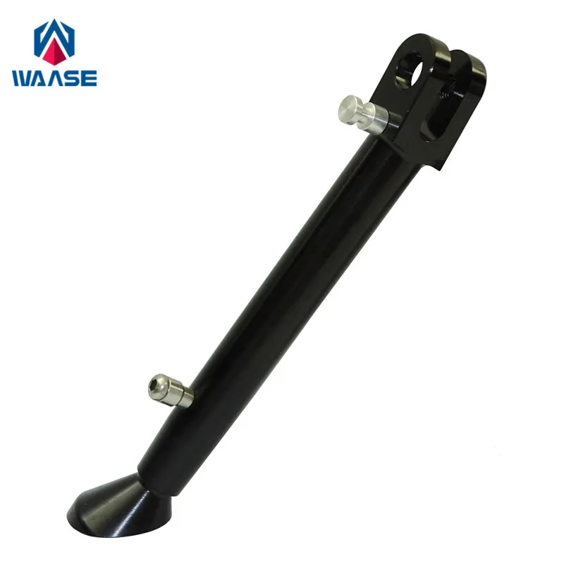 

waase For Kawasaki Ninja ZX-10R ZX10R 2011 2012 2013 2014 2015 Aluminum Adjustable Kickstand Foot Side stand Support