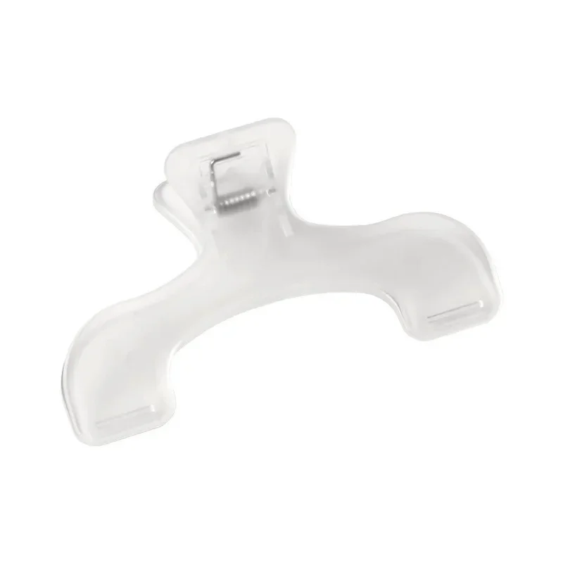 Transparenter Kunststoff-Buchclip, einfache Lesehilfe, fester Buchhalter, Lesezeichen, kreatives Design, praktischer Notizhalter für die Buchhandlung