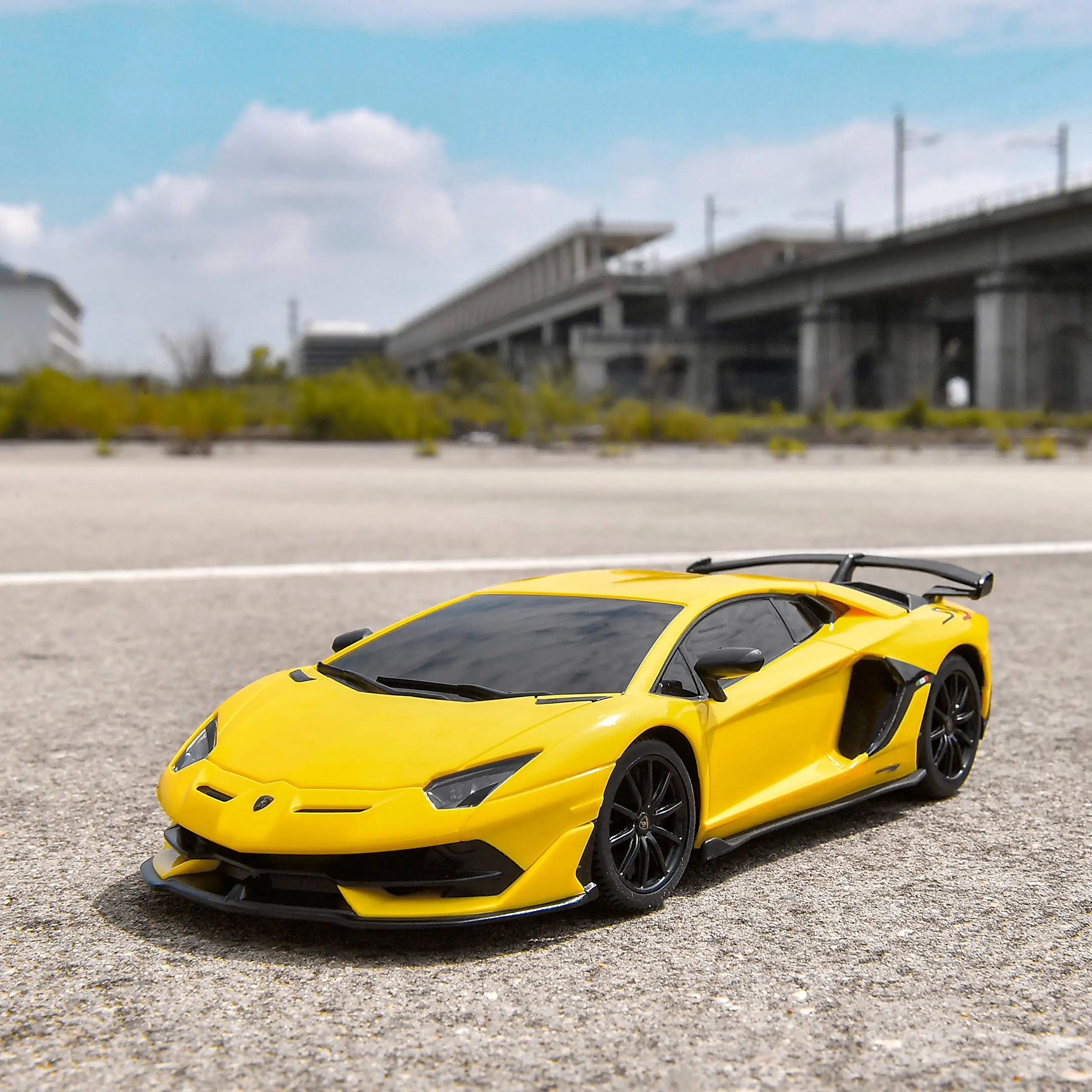 Lamborghini Aventador SVJ RC car 1:24 Scale Remote Control Toy Radio Controlled Car Model Auto Machine Gift for Kids Adults 5