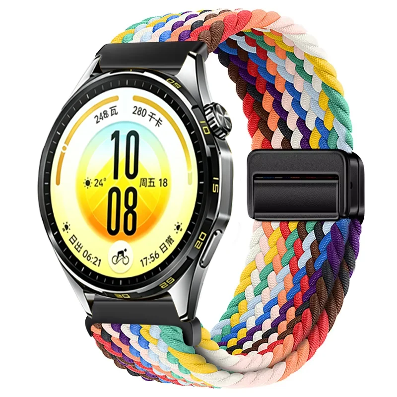 Nylon Magnetic Clasp Sports Bracelet, 20mm/22mm