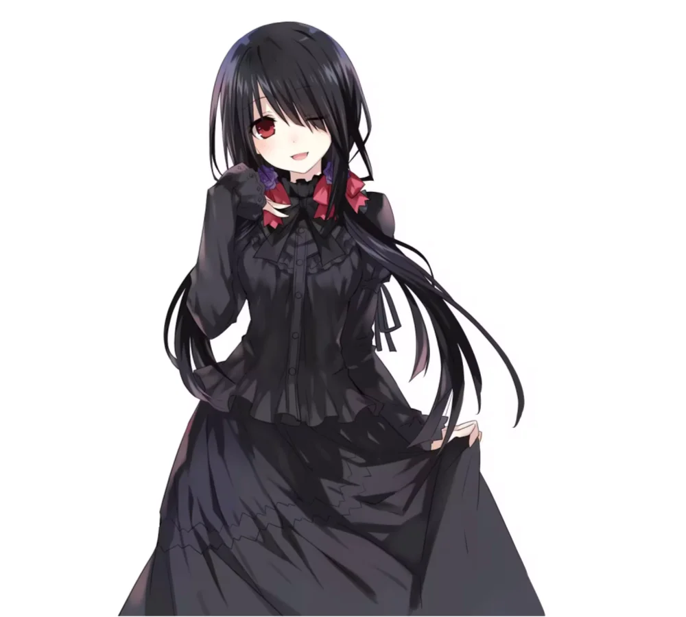 Date A Live: Tokisaki Kurumi (Nightmare Form) | Gothic Dress Cosplay Costume Set 25 Date A Live Tokisaki Kurumi Gothic Dress Cosplay Costume