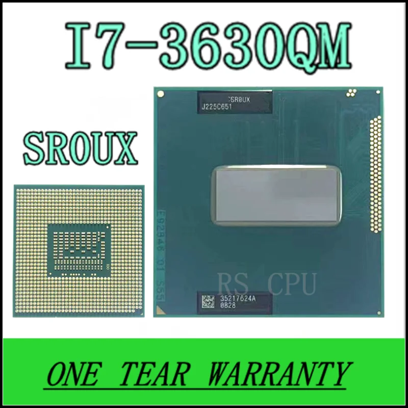 i7 3630QM i7 3630QM SR0UX 2.4 GHz Quad Core Eight Thread CPU Processor ...