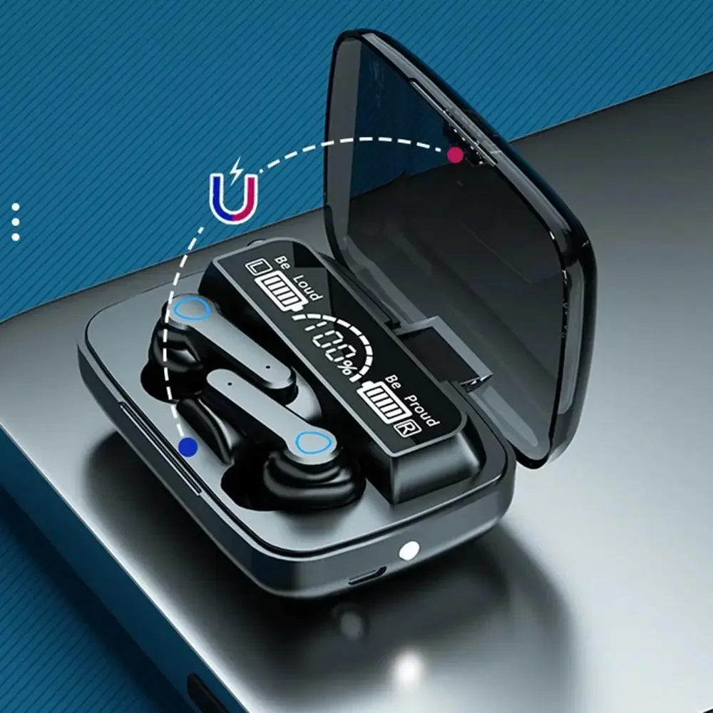 M19 ワイヤレスイヤホン TWSワイヤレスイヤホンM19パワーデジタルディスプレイBluetooth