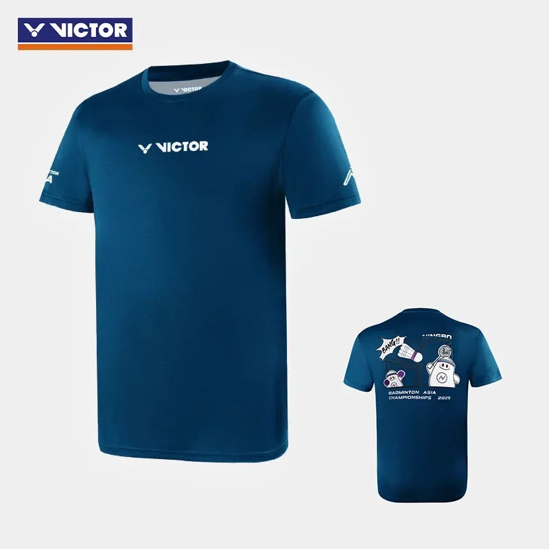 Badminton polo clothes, volleyball tennis suits,short sleeve men's women's quick dry competition t-shirts BAC2502