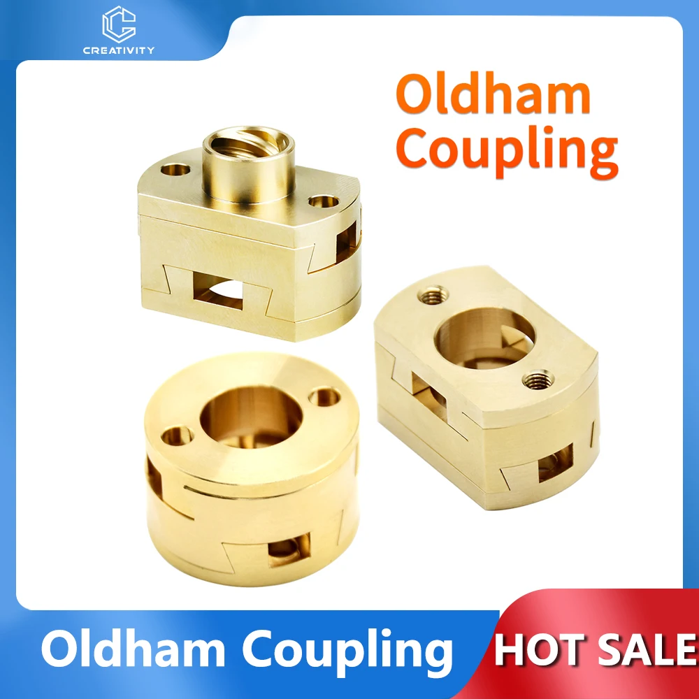 3D Printer T8X8mm Oldham Coupling High Quality Coupler With T8x8mm Nut For Ender3/CR10 T8 Z-axis Screw Voron VzBoT 3D printer