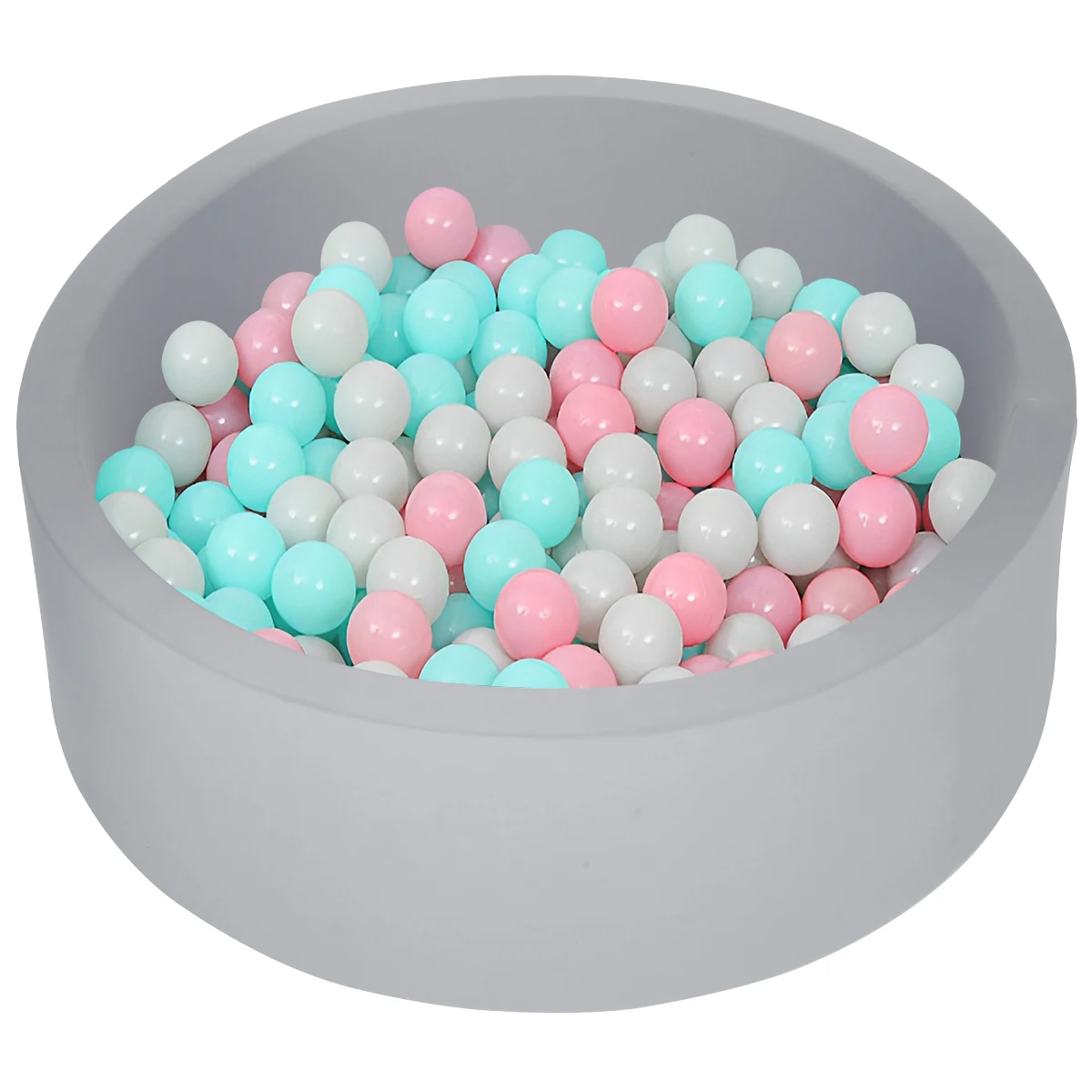 

Baby Ocean Ball Pool Portable Cute Children Ball Pit Soft Sponge Round Ball Pit Folding Ocean Ball Play Pool with Removable