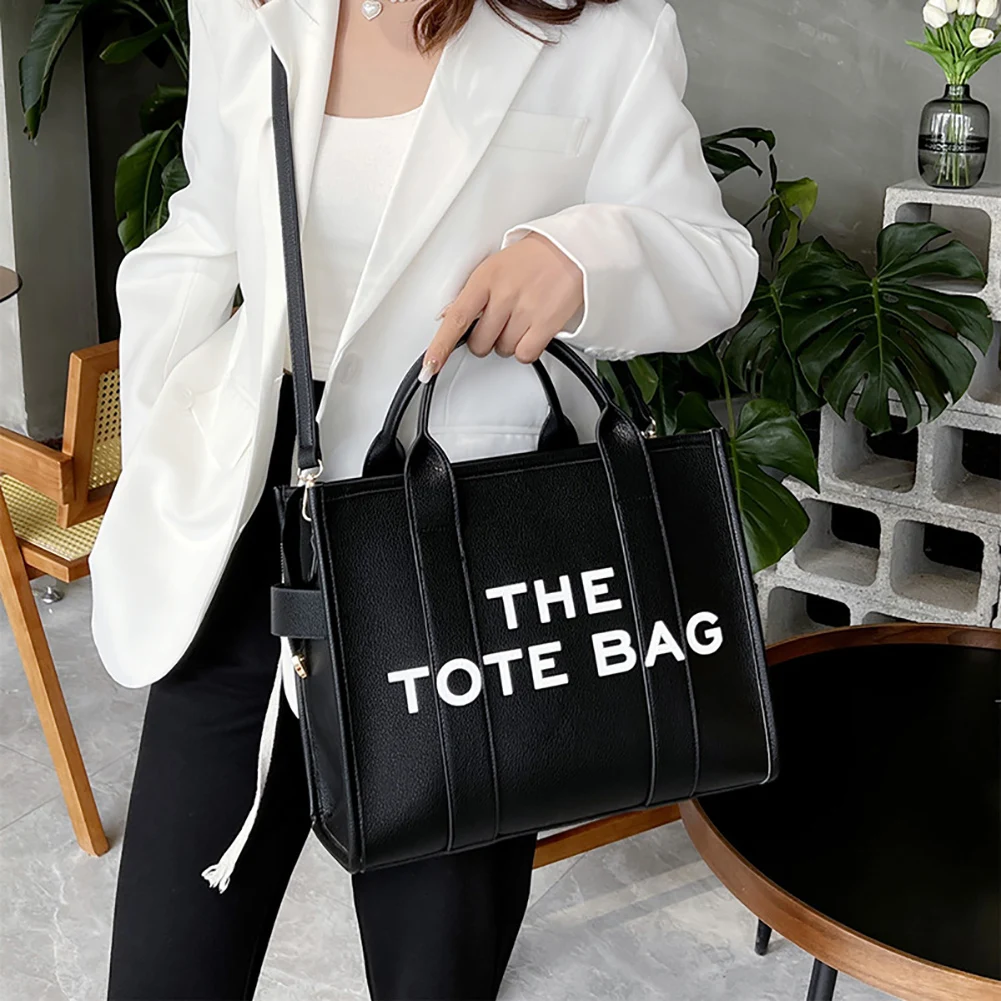 Ladies Bags for Women Fashion Tote Bag Leisure Handbags Women's Bag PU  Leather Shoulder Bag-Light Grey