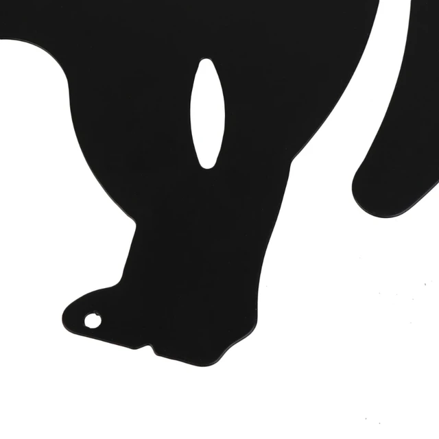 3Db/Set Halloween Fém Fekete Macska Fényvisszaverő Szemű Kerti Tét Udvari Táblák Kültéri Dekorációk A Gyep Udvarához Y5Gb - Image 6